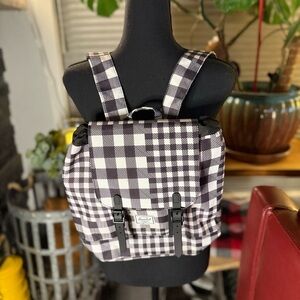 Herschel Supply Company Black and White Checkered Backpack